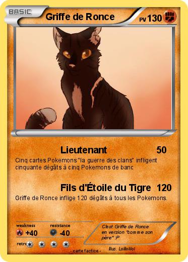 Pokemon Griffe de Ronce