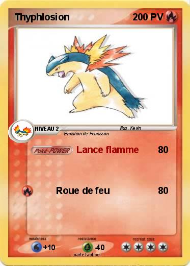 Pokemon Thyphlosion