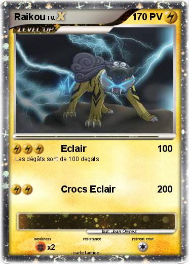 Pokemon Raikou