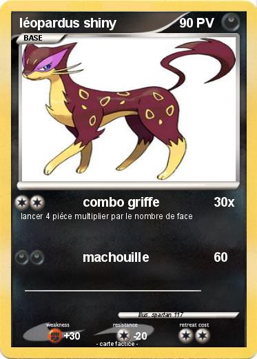 Pokemon léopardus shiny