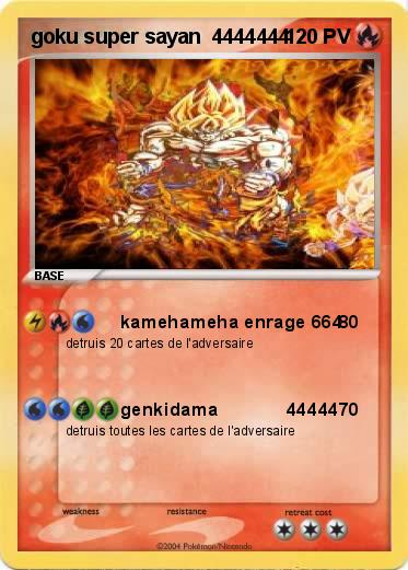 Pokemon goku super sayan  4444444