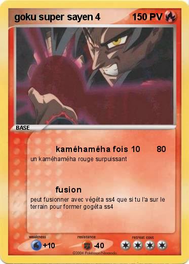 Pokemon goku super sayen 4