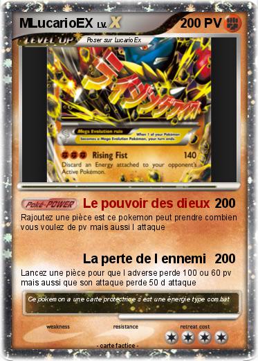 Pokemon MLucarioEX