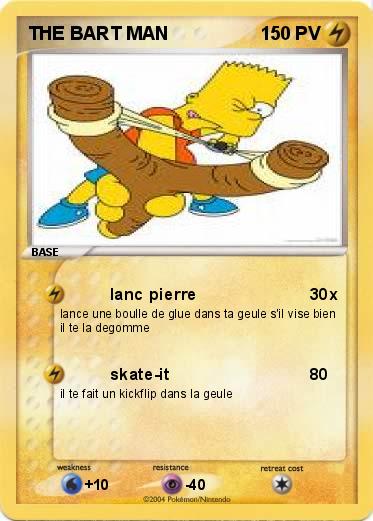 Pokemon THE BART MAN