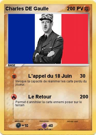 Pokemon Charles DE Gaulle