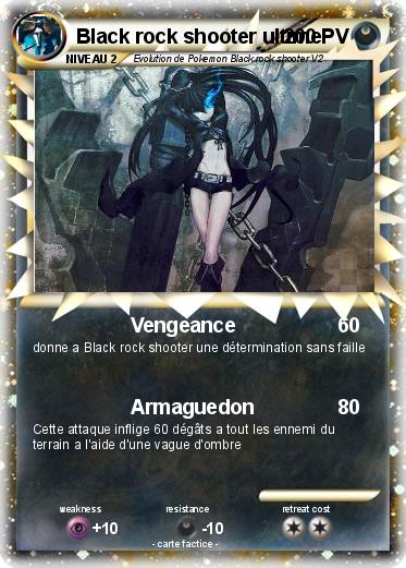 Pokemon Black rock shooter ultime