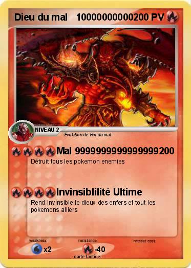 Pokemon Dieu du mal   10000000000