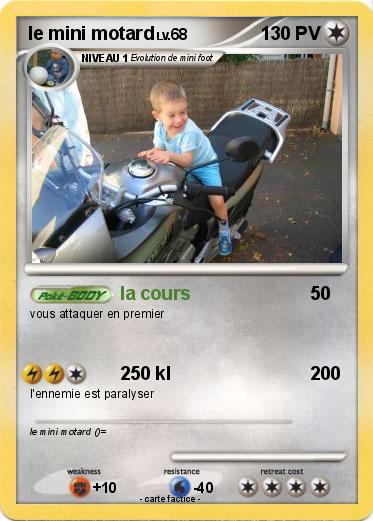Pokemon le mini motard