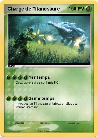 Pokemon Charge de Titanosaure 