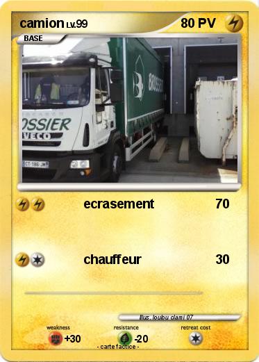 Pokemon camion