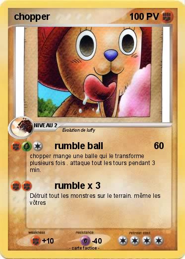 Pokemon chopper