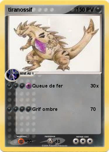 Pokemon tiranossif