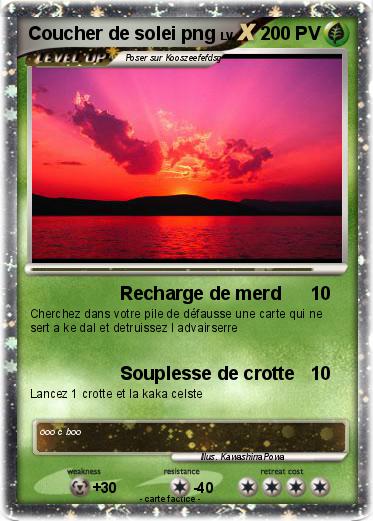 Pokemon Coucher de solei png