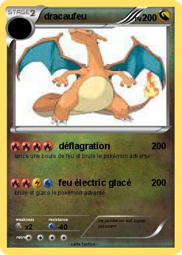 Pokemon dracaufeu