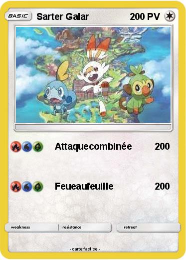 Pokemon Sarter Galar
