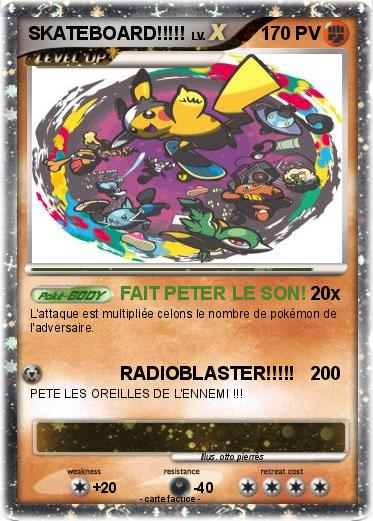 Pokemon SKATEBOARD!!!!!