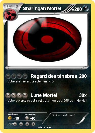 Pokemon Sharingan Mortel