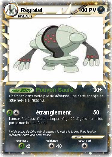Pokemon Régistel