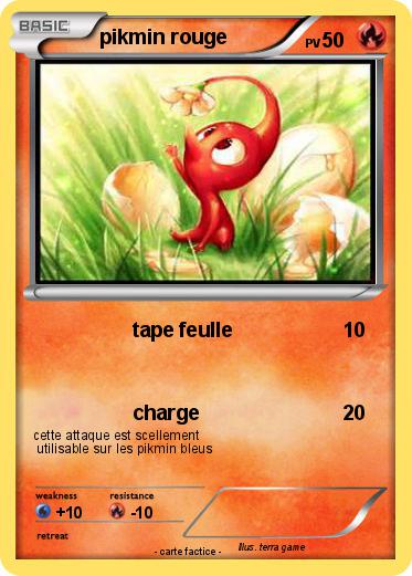 Pokemon pikmin rouge