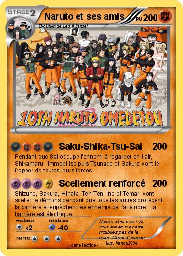 Pokemon Naruto et ses amis