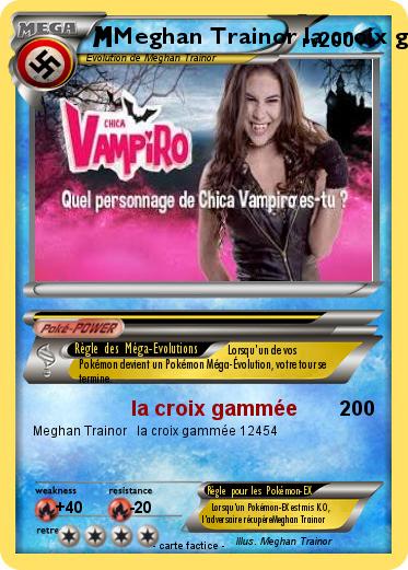 Pokemon Meghan Trainor la croix gammée