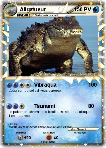 Pokemon Aligatueur