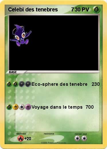 Pokemon Celebi des tenebres         7     