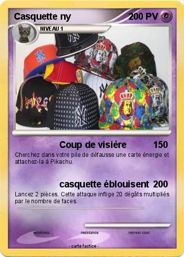 Pokemon Casquette ny