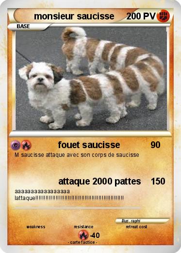 Pokemon monsieur saucisse