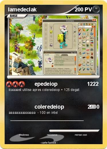 Pokemon lamedeclak