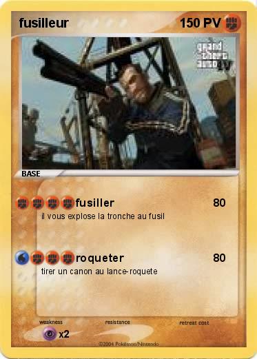 Pokemon fusilleur