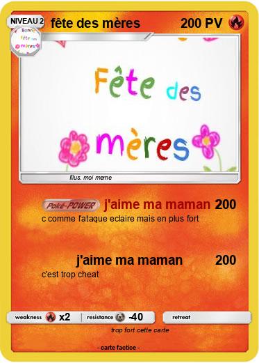 Pokemon fête des mères