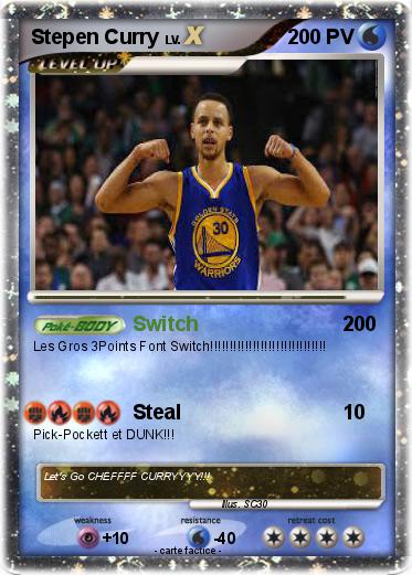 Pokemon Stepen Curry