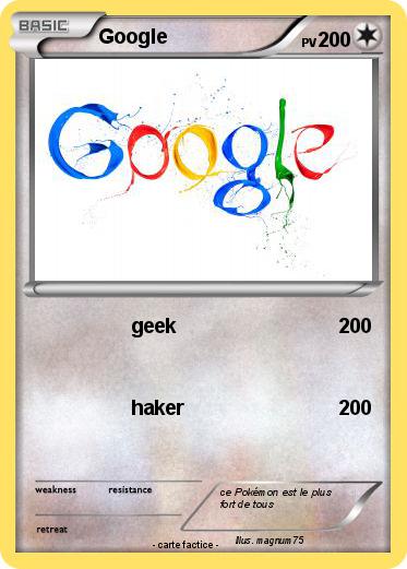 Pokemon Google