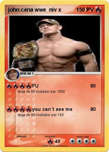 Pokemon john cena wwe  niv x