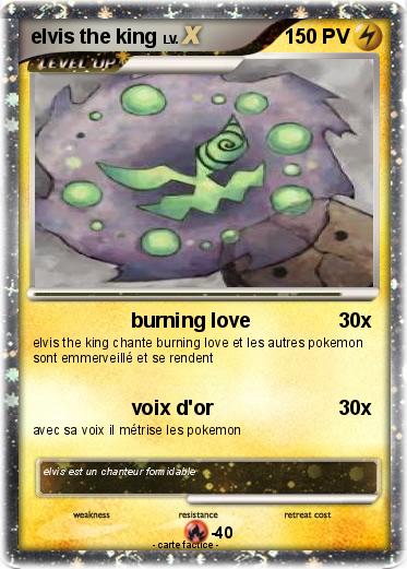 Pokemon elvis the king