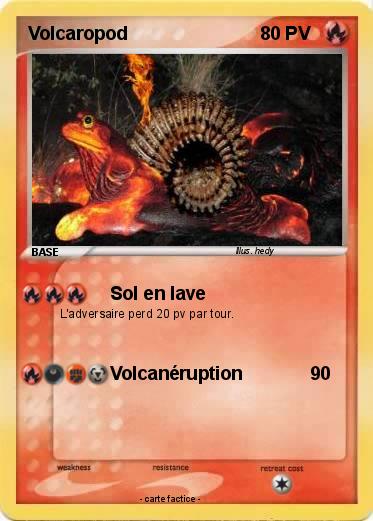 Pokemon Volcaropod