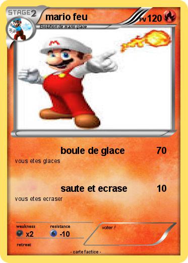 Pokemon mario feu
