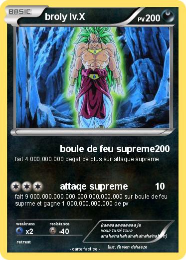 Pokemon broly lv.X