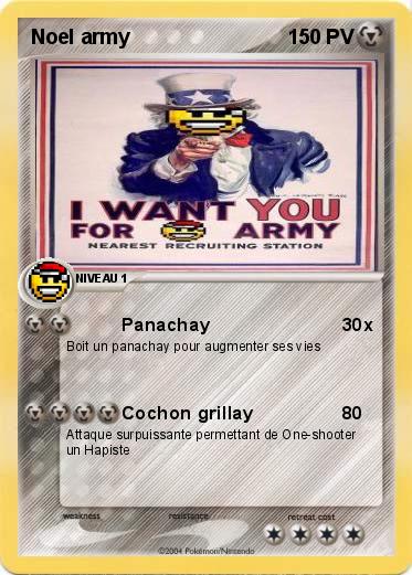 Pokemon Noel army