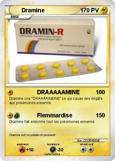 Pokemon Dramine