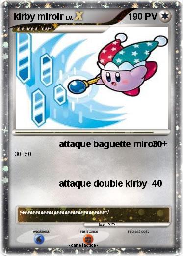 Pokemon kirby miroir
