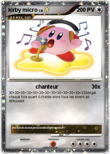 Pokemon kirby micro