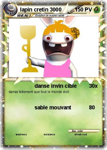 Pokemon lapin cretin 3000
