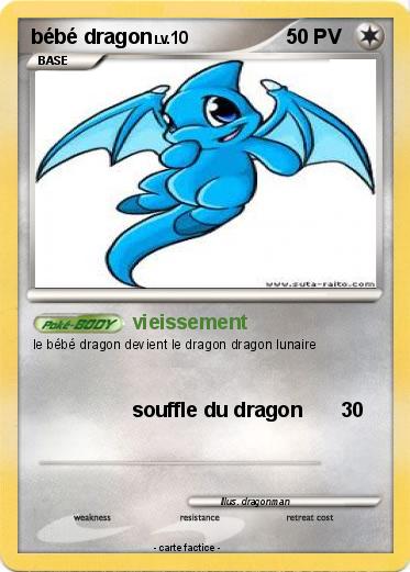 Pokemon bébé dragon
