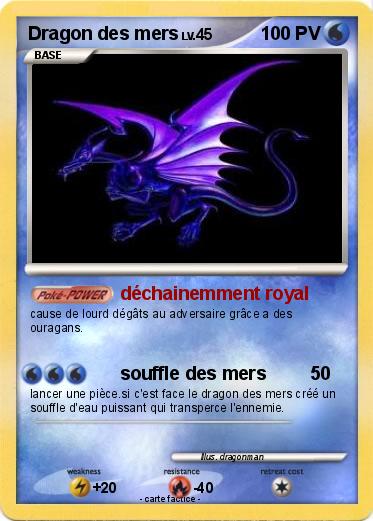 Pokemon Dragon des mers