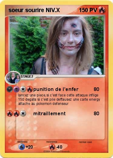 Pokemon soeur sourire NIV.X
