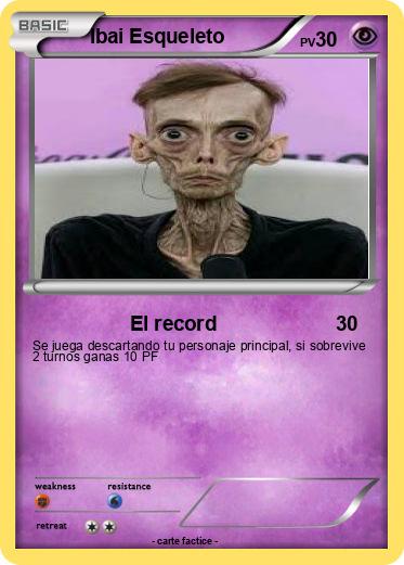 Pokemon Ibai Esqueleto
