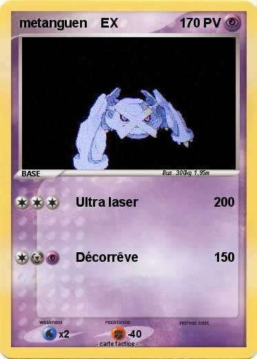 Pokemon metanguen    EX