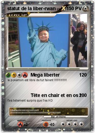 Pokemon statut de la liber-rwan